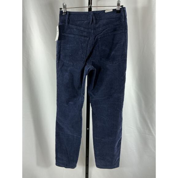 Good American Good Classic Blue Cotton Corduroy Pants Size 2 - NWT - Picture 3 of 4